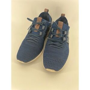 Cole Haan‎ Men's Blue Knit Leather Trim Sneakers Shoes Size 10.5 M
